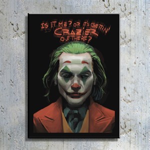 Joker Film Kahramanı Kanvas Tablo TBL1147