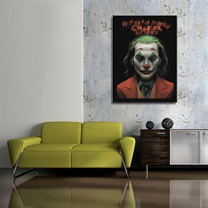 Joker Film Kahramanacı Kanvas Tablo TBL1147TBL1147a