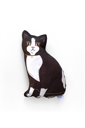 Laloba Home Siyah Kedi Kırlent 1 Adet Yastık Limited Edition PROCAT20